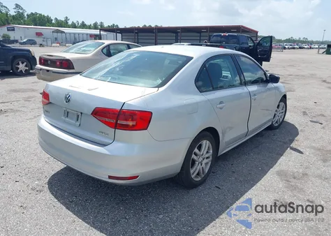 2015 Volkswagen Jetta 2.0L S из США, поврежденный, VIN 3VW2K7AJ1FM217305